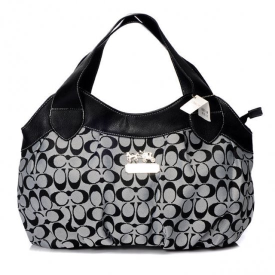 Coach In Signature Medium Grey Hobo BBZ | Women